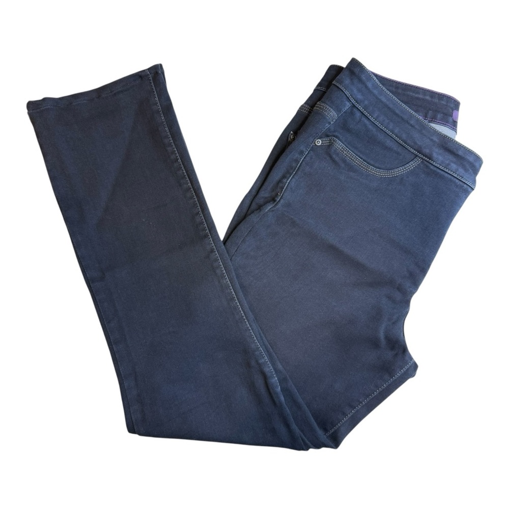 NYDJ Jeans Denim Skinny Dark Wash 14